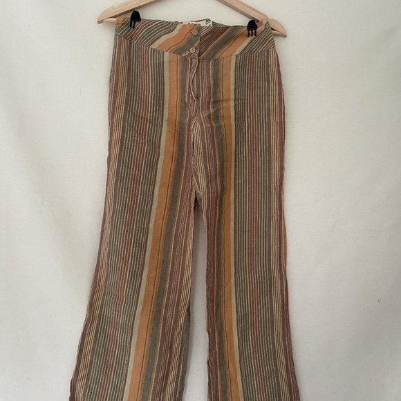 VINTAGE MANGO Stiped flares - Picture 2 of 3